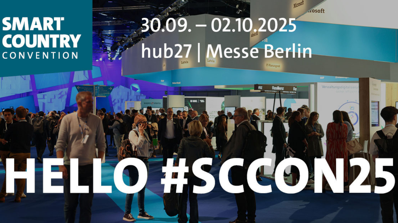 Smart Country Convention 30.09. - 02.10.2025 hub27 Messe Berlin 