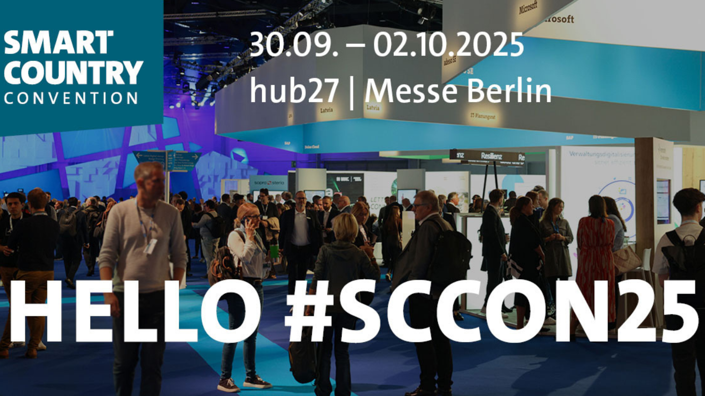 Smart Country Convention 30.09. - 02.10.2025 hub27 Messe Berlin